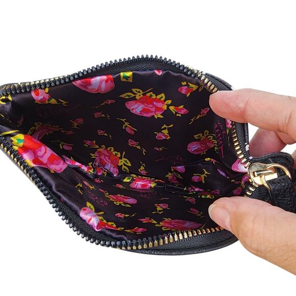 Betsey Johnson Corgi Dog Print Faux Leather Large Backpack Pouch Set - Picture 6 of 10